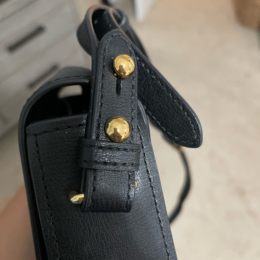 Classic black cross body bag
